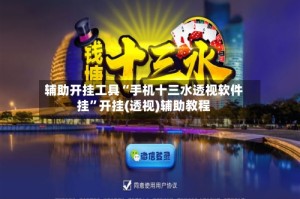 辅助开挂工具“手机十三水透视软件挂”开挂(透视)辅助教程