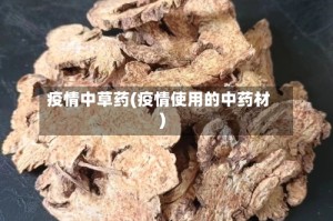 疫情中草药(疫情使用的中药材)