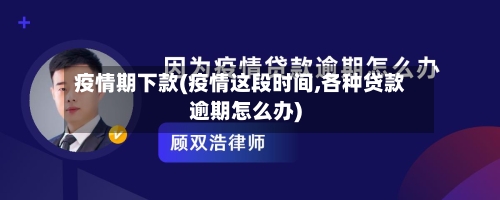 疫情期下款(疫情这段时间,各种贷款逾期怎么办)-第2张图片
