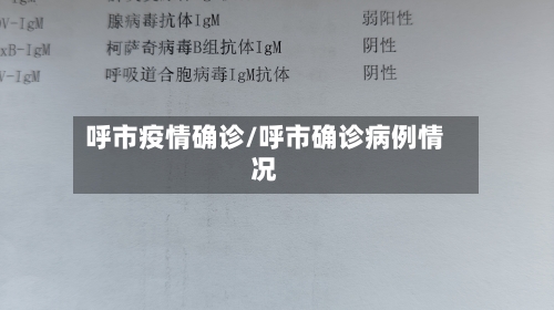 呼市疫情确诊/呼市确诊病例情况-第1张图片