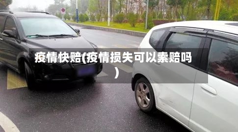 疫情快赔(疫情损失可以索赔吗)-第1张图片