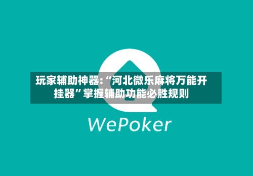 玩家辅助神器:“河北微乐麻将万能开挂器	”掌握辅助功能必胜规则-第2张图片