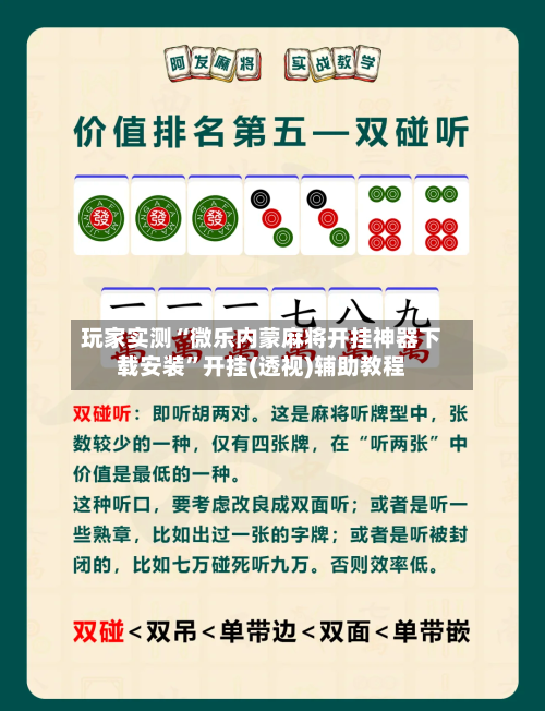 玩家实测“微乐内蒙麻将开挂神器下载安装”开挂(透视)辅助教程-第3张图片