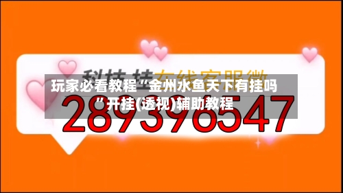 玩家必看教程“金州水鱼天下有挂吗”开挂(透视)辅助教程-第2张图片