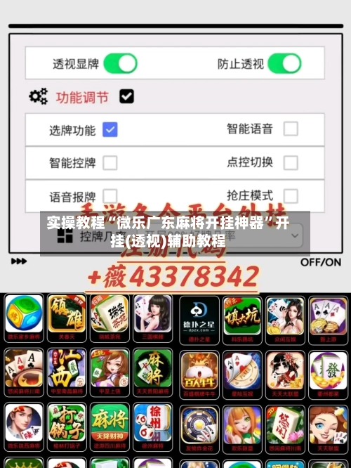 实操教程“微乐广东麻将开挂神器”开挂(透视)辅助教程-第3张图片