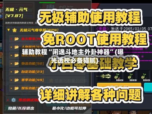 辅助教程“闲逸斗地主外卦神器	”(曝光透视必备猫腻)-第2张图片