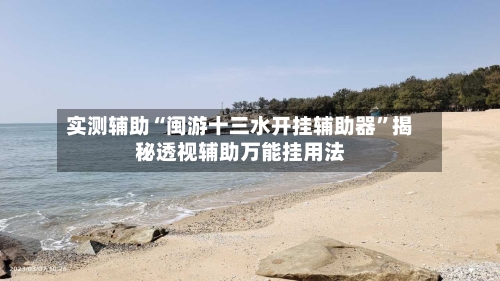 实测辅助“闽游十三水开挂辅助器”揭秘透视辅助万能挂用法-第1张图片