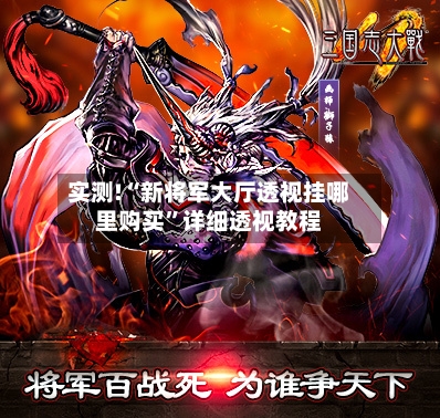 实测!“新将军大厅透视挂哪里购买”详细透视教程-第1张图片