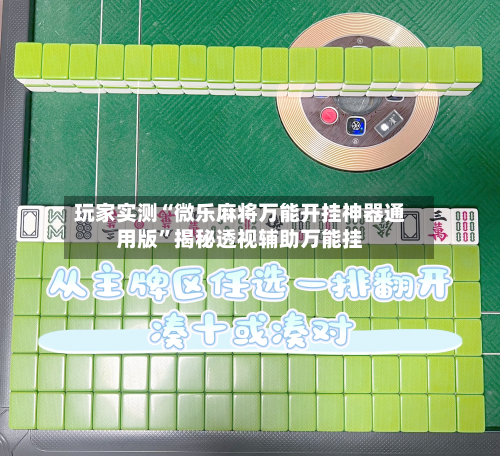 玩家实测“微乐麻将万能开挂神器通用版	”揭秘透视辅助万能挂-第1张图片