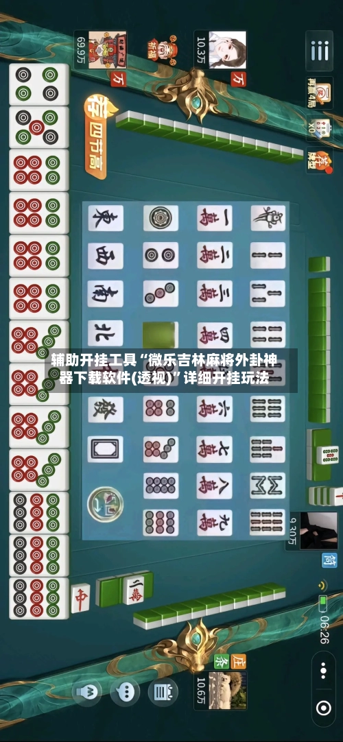 辅助开挂工具“微乐吉林麻将外卦神器下载软件(透视)	”详细开挂玩法-第1张图片