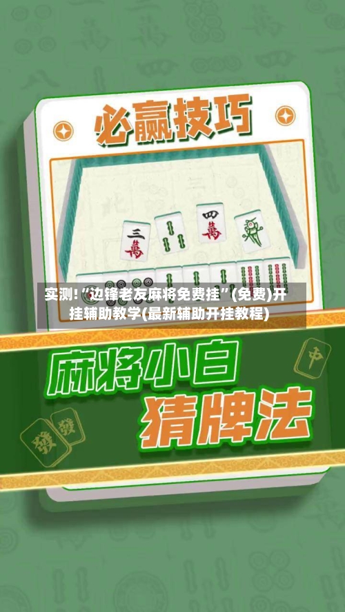 实测!“边锋老友麻将免费挂”(免费)开挂辅助教学(最新辅助开挂教程)-第3张图片