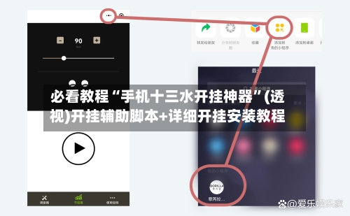 必看教程“手机十三水开挂神器	”(透视)开挂辅助脚本+详细开挂安装教程-第1张图片
