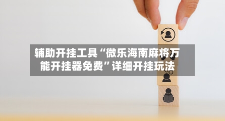 辅助开挂工具“微乐海南麻将万能开挂器免费”详细开挂玩法-第2张图片