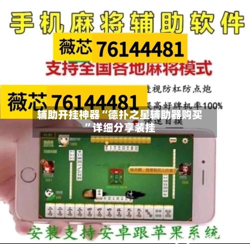 辅助开挂神器“德扑之星辅助器购买”详细分享装挂-第1张图片