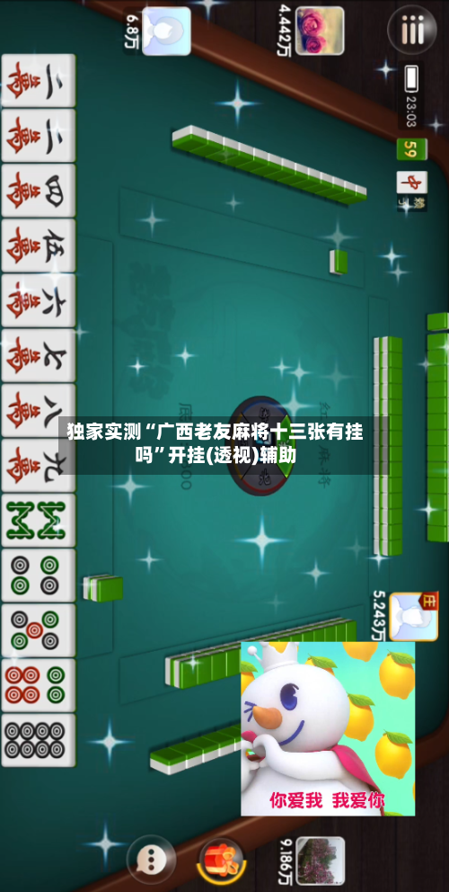 独家实测“广西老友麻将十三张有挂吗”开挂(透视)辅助-第1张图片
