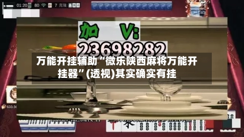 万能开挂辅助“微乐陕西麻将万能开挂器”(透视)其实确实有挂-第1张图片