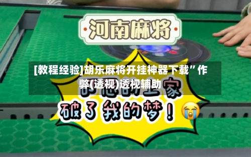 [教程经验]胡乐麻将开挂神器下载	”作弊(透视)透视辅助-第1张图片