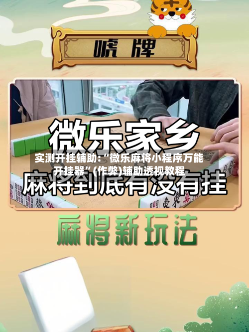 实测开挂辅助:“微乐麻将小程序万能开挂器”(作弊)辅助透视教程-第1张图片