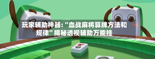 玩家辅助神器:“血战麻将算牌方法和规律	”揭秘透视辅助万能挂-第2张图片