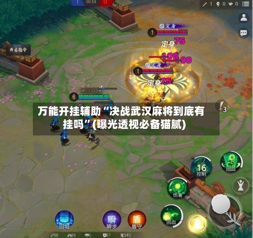 万能开挂辅助“决战武汉麻将到底有挂吗	”(曝光透视必备猫腻)-第2张图片